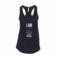 Tank with text, I am