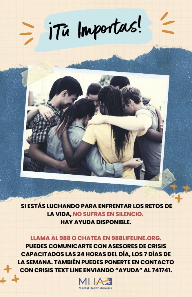 Apoyando a las mentes jóvenes: Afiche